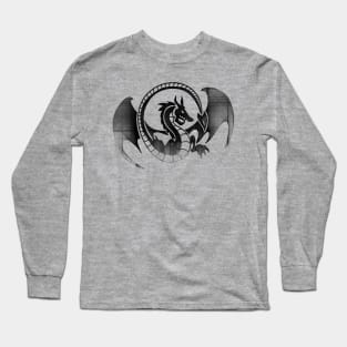 Dragon Sketch Long Sleeve T-Shirt